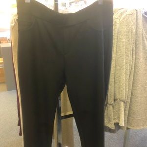 Maze Collection Brand - Long Black Pants for Office or Business Casual